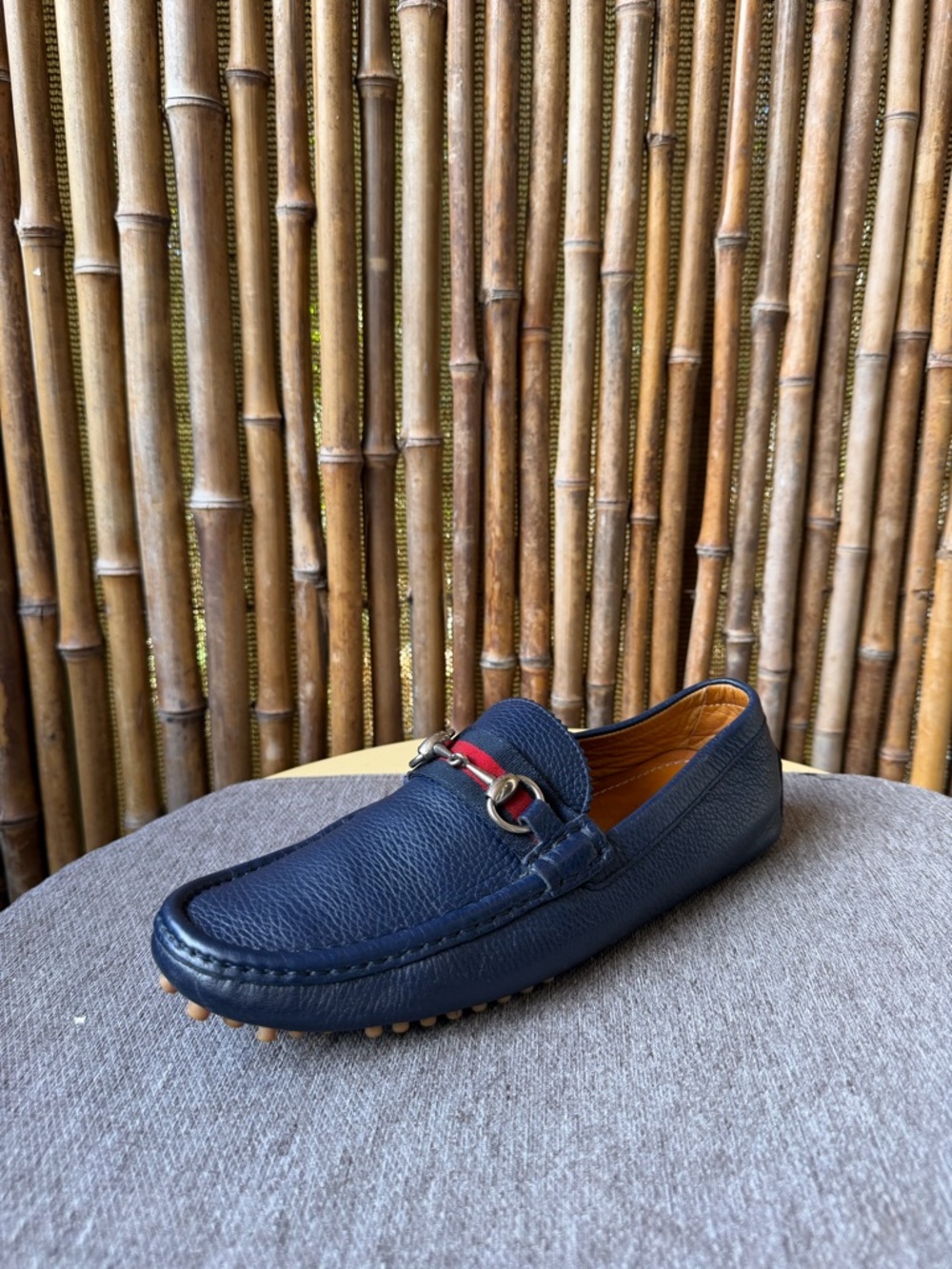 GUCCI men’s leather loafers